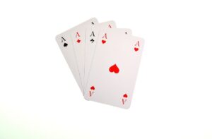 playing cards, aces, heart